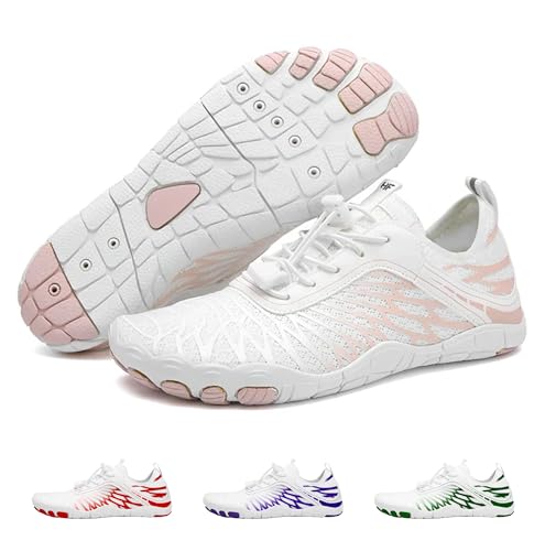 Amazon.com | MIFAWA Sapatos masculinos descalços, bico largo, água, gota zero, treino de academia, sapatos mínimos